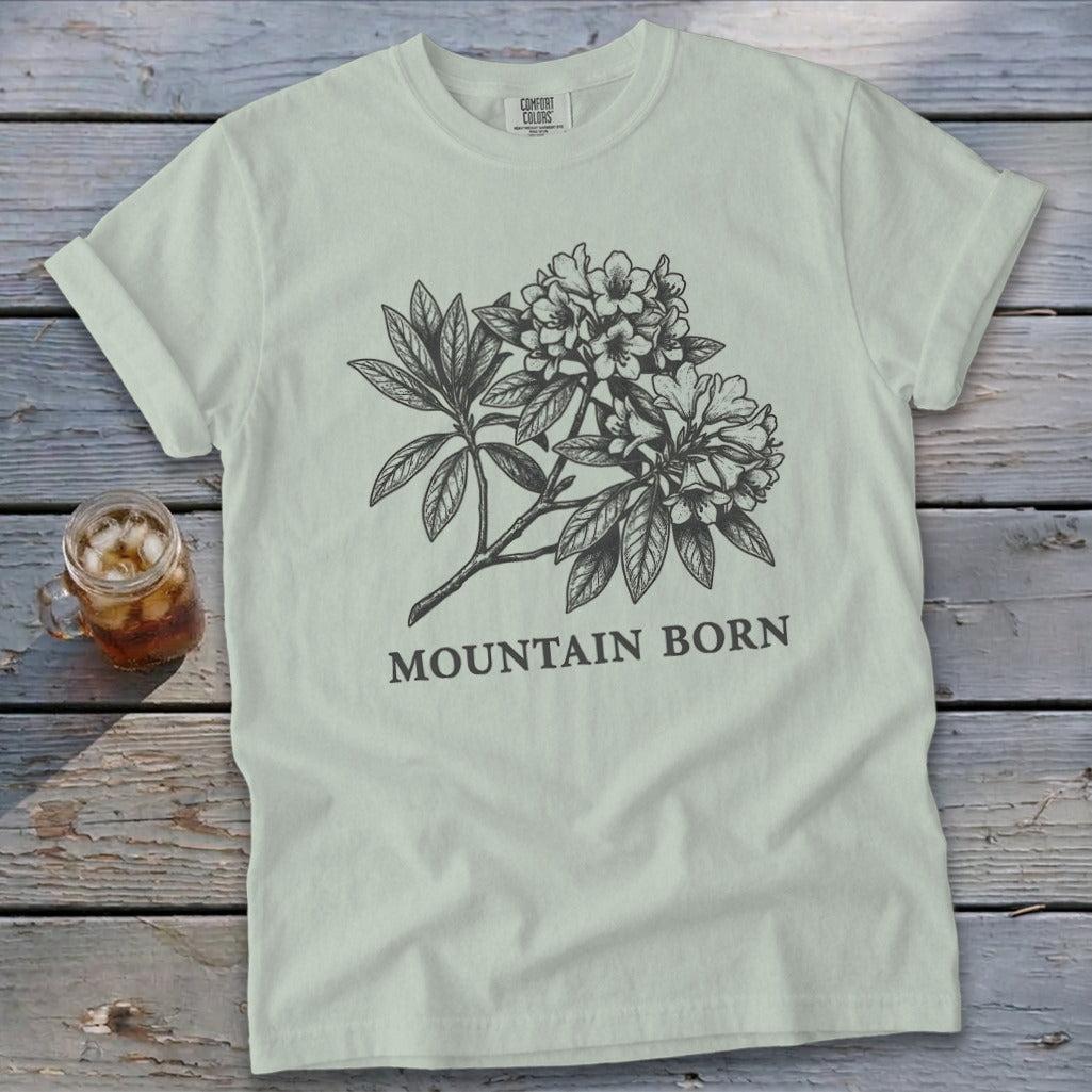 Mountain Born Floral Signature Tee