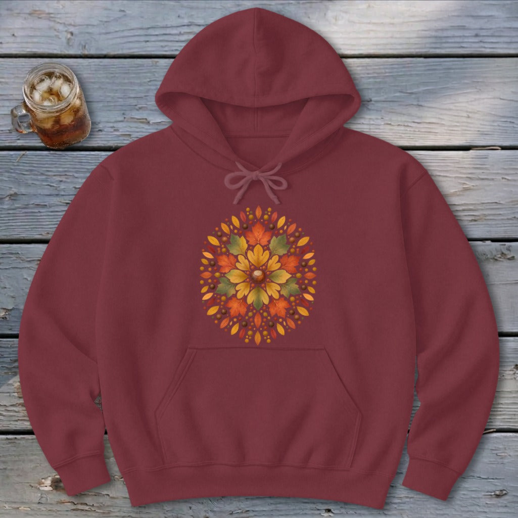 Mountain Fall Mandala Hoodie