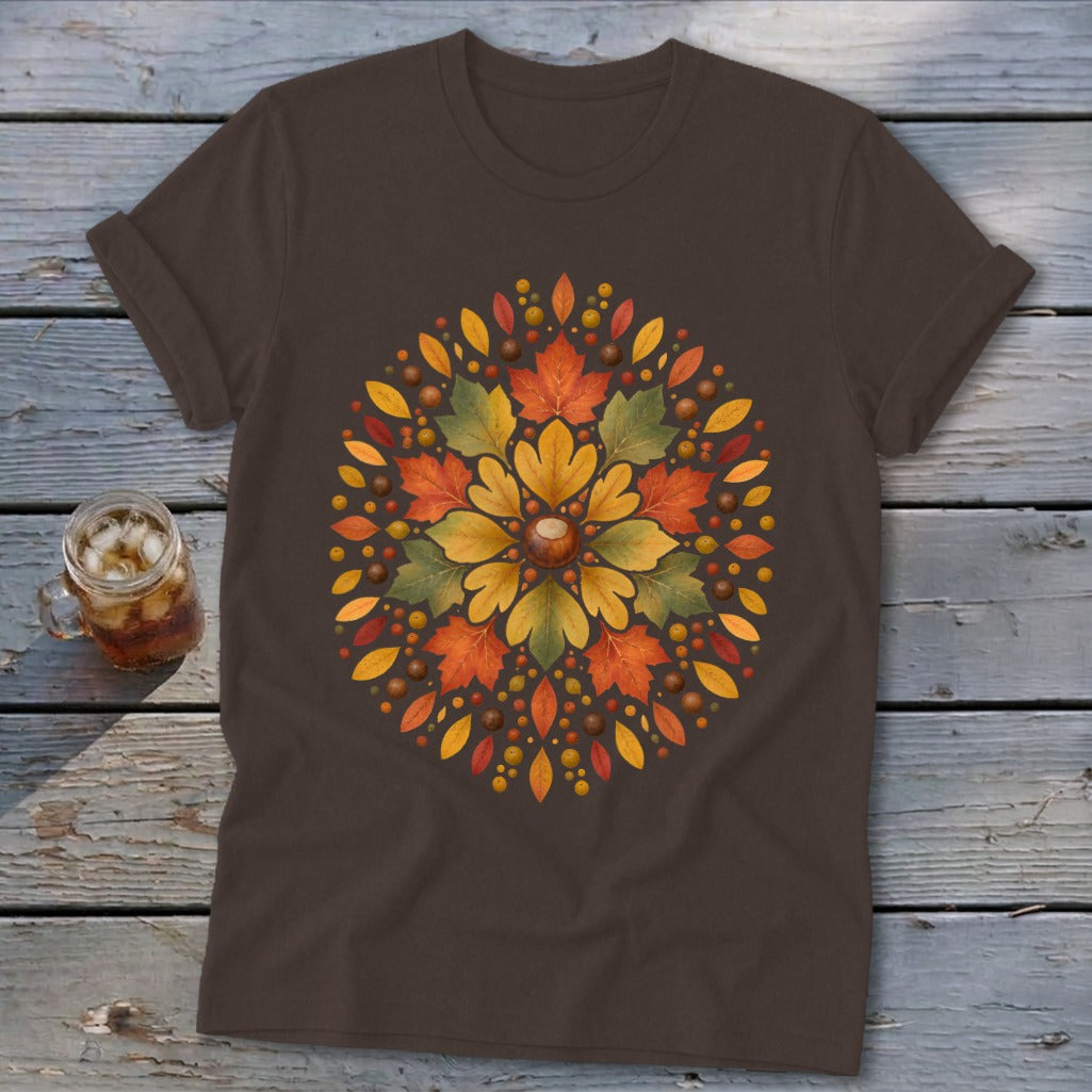 Mountain Fall Mandala Softstyle Tee