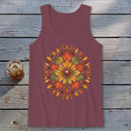 Mountain Fall Mandala Tank Top