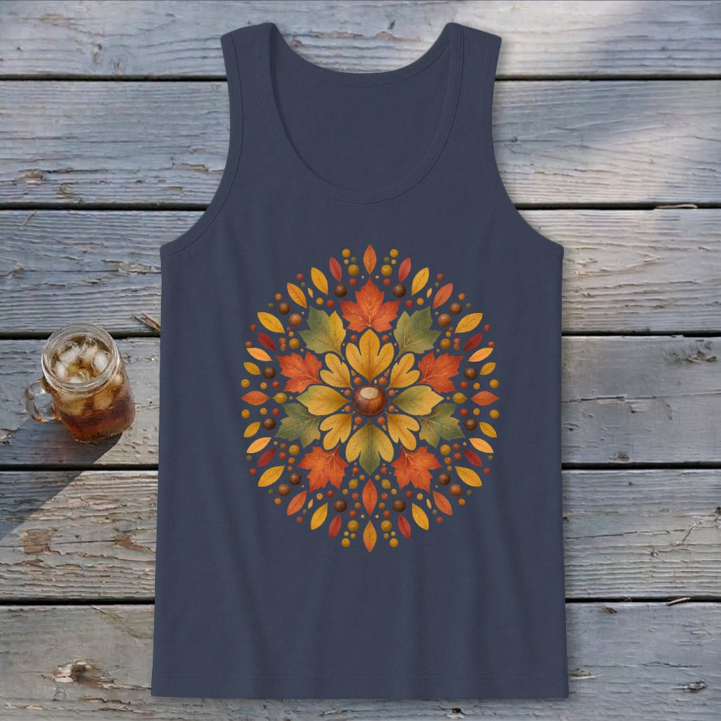 Mountain Fall Mandala Tank Top