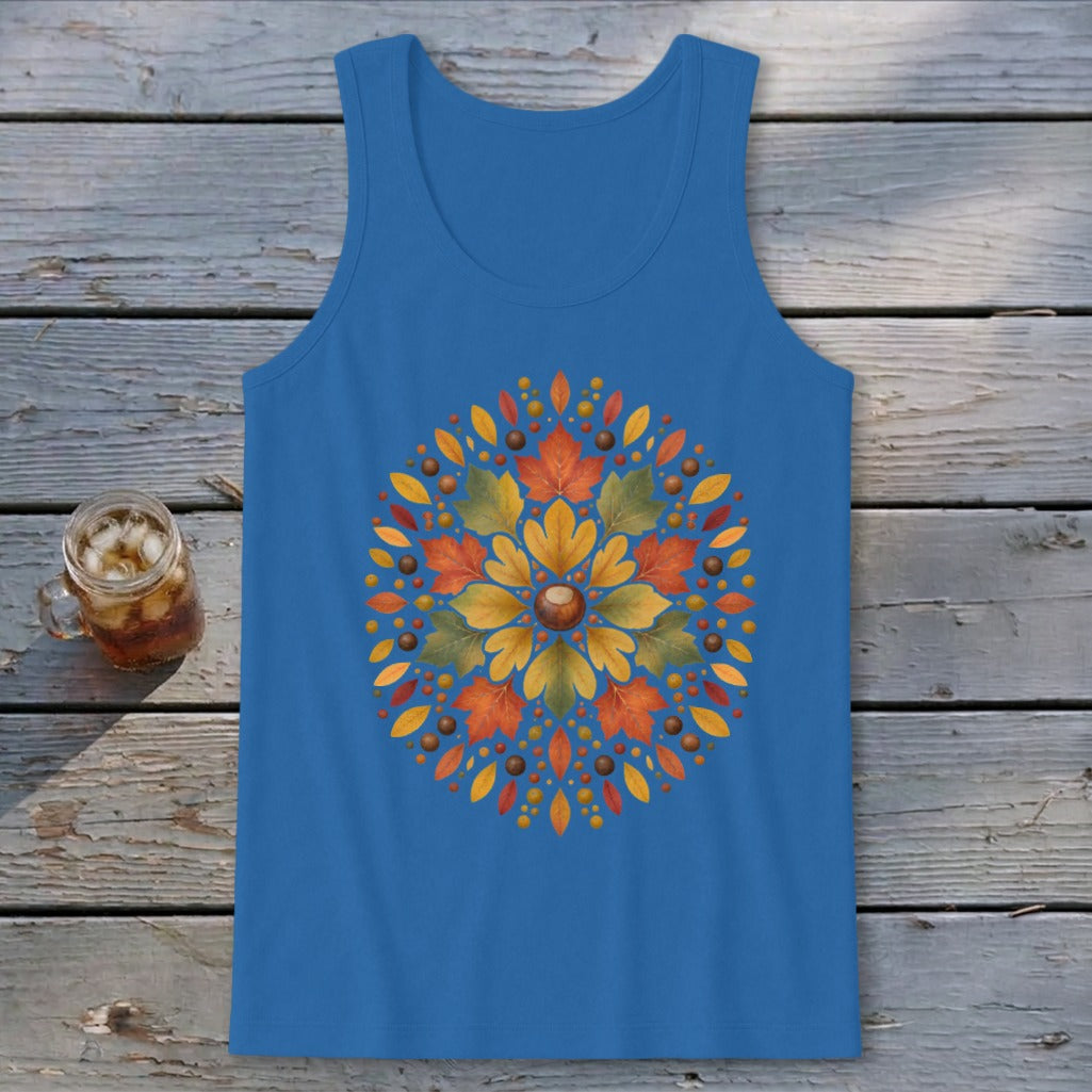 Mountain Fall Mandala Tank Top