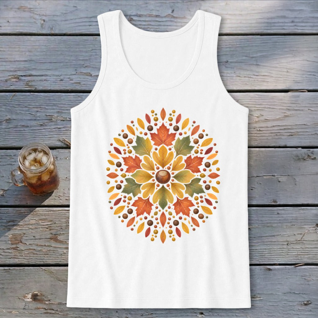 Mountain Fall Mandala Tank Top