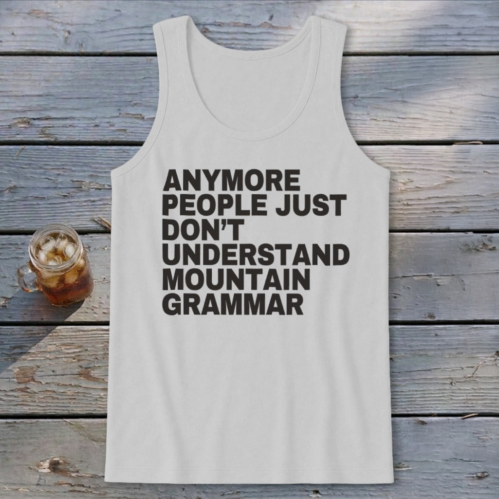 Mountain Grammar Tank Top