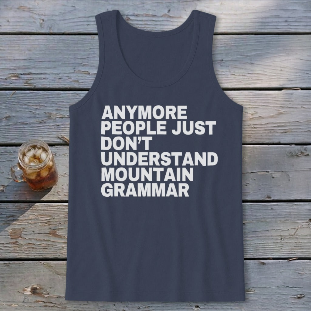 Mountain Grammar Tank Top