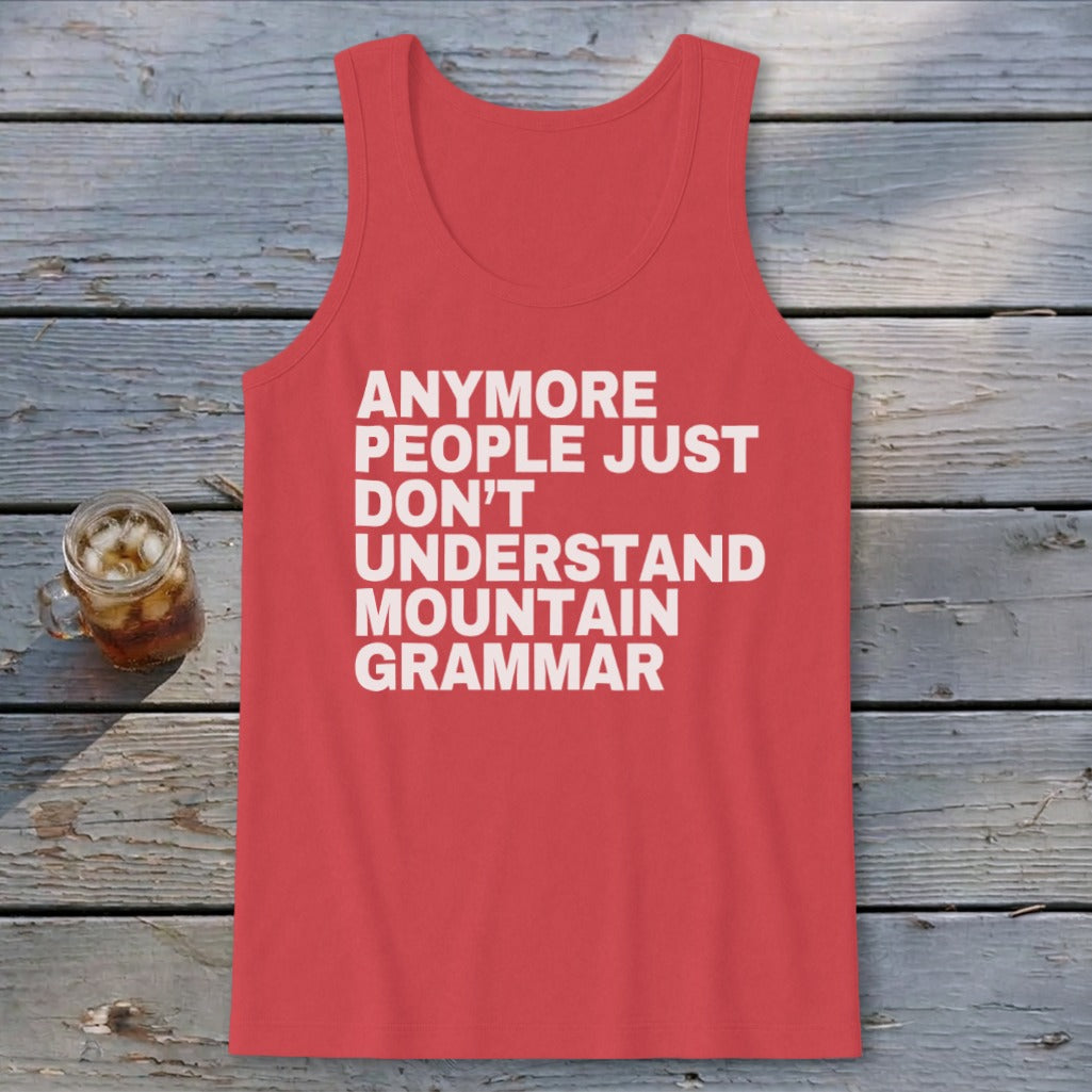 Mountain Grammar Tank Top