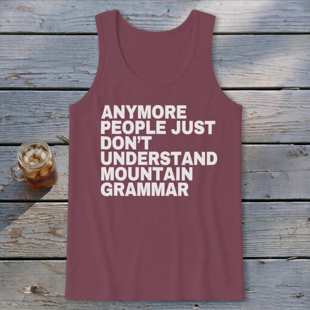 Mountain Grammar Tank Top