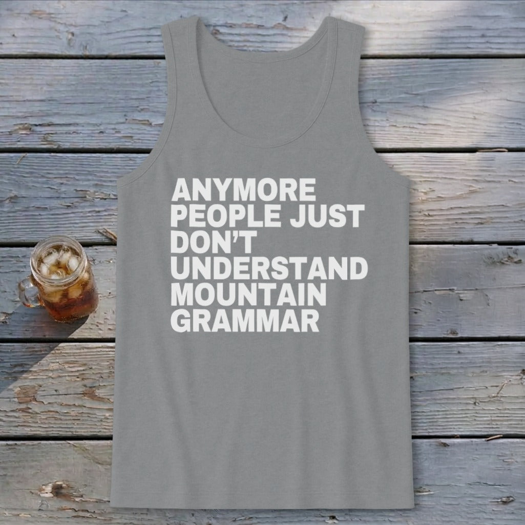Mountain Grammar Tank Top