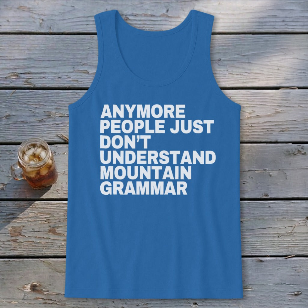 Mountain Grammar Tank Top
