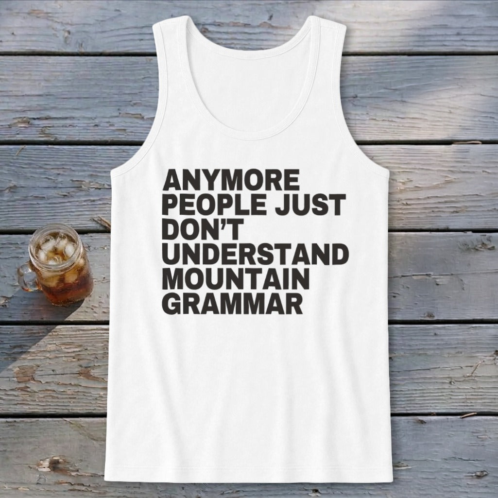 Mountain Grammar Tank Top