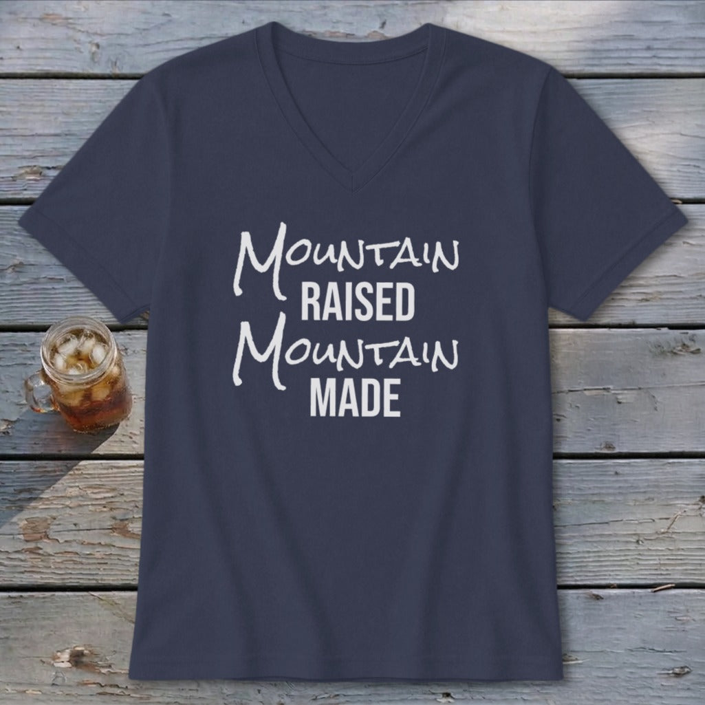Mountain Raised Mountain Made V-neck