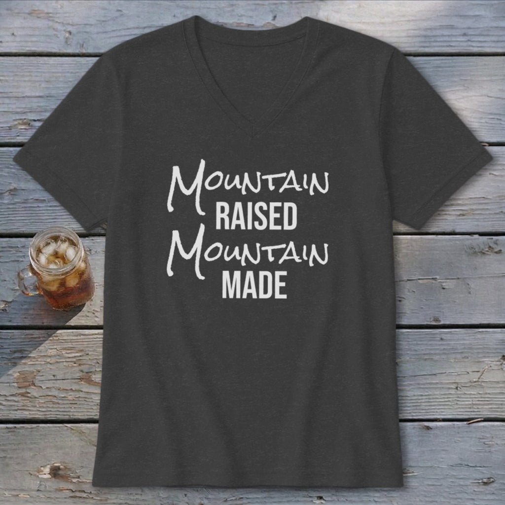 Mountain Raised Mountain Made V-neck
