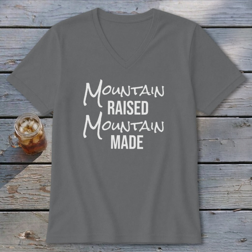 Mountain Raised Mountain Made V-neck