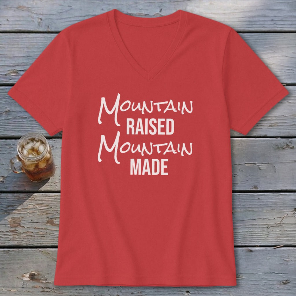Mountain Raised Mountain Made V-neck