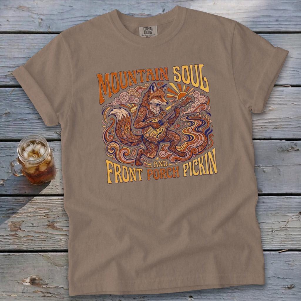 Mountain Soul Front Porch Pickin Signature Tee