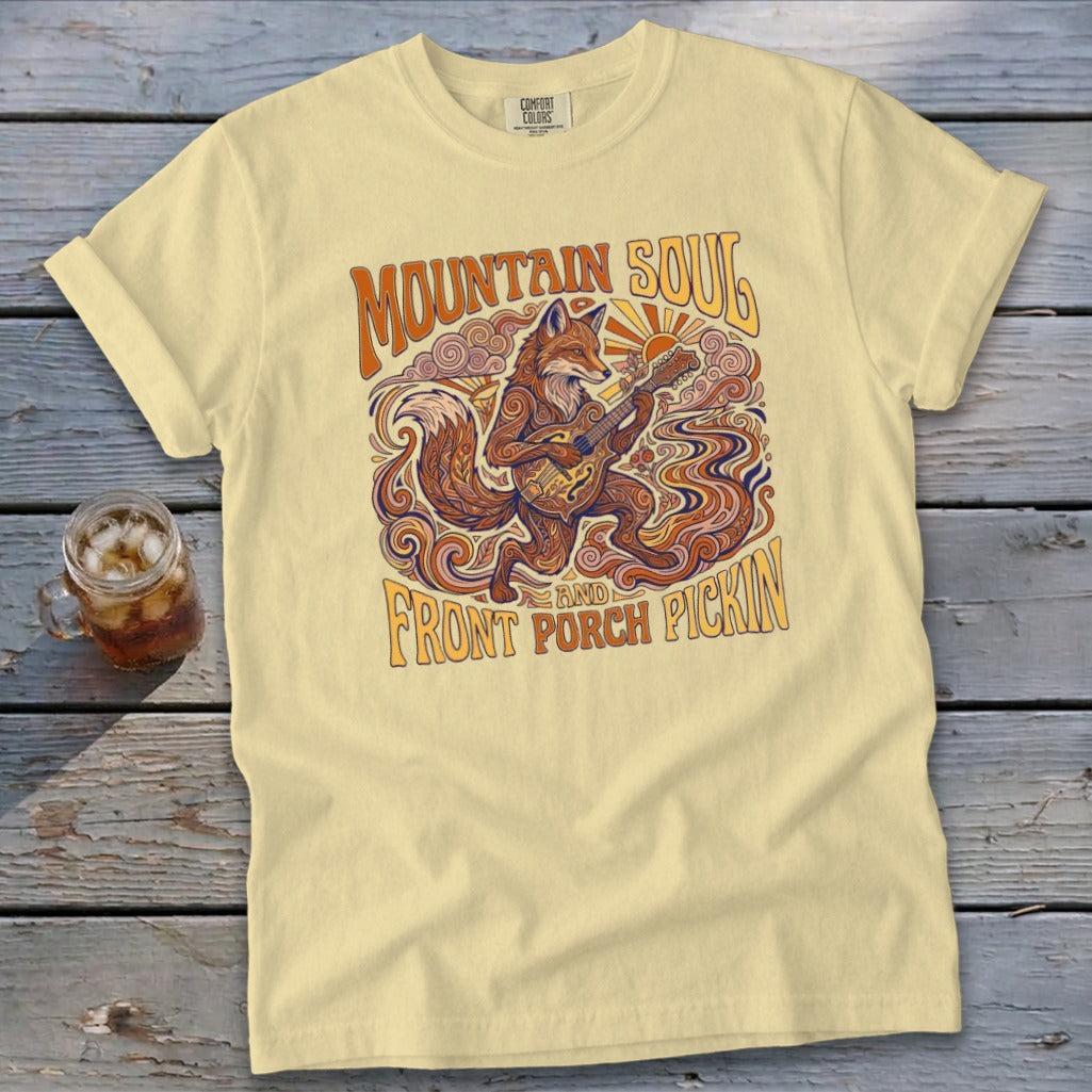 Mountain Soul Front Porch Pickin Signature Tee