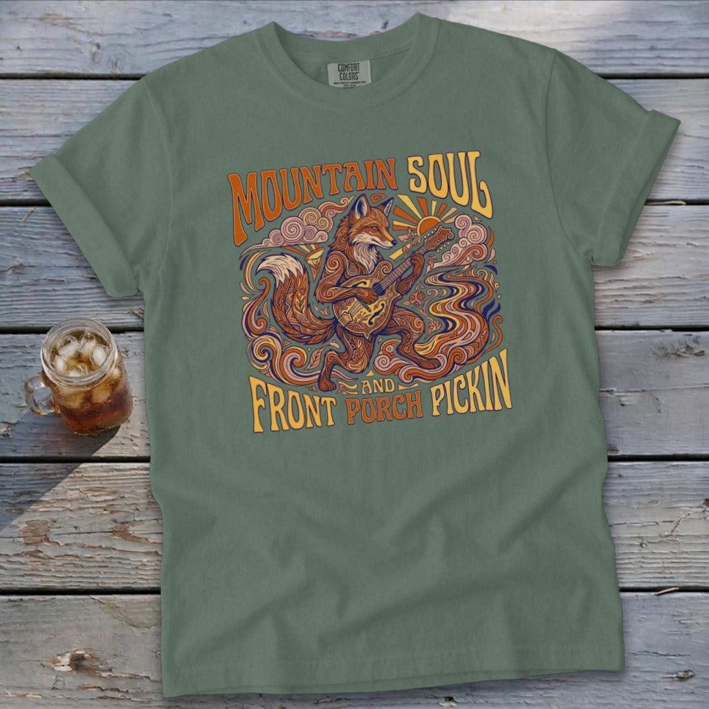 Mountain Soul Front Porch Pickin Signature Tee