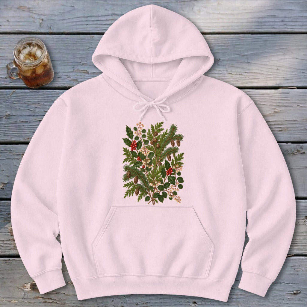 Mountain Winter Greens Hoodie