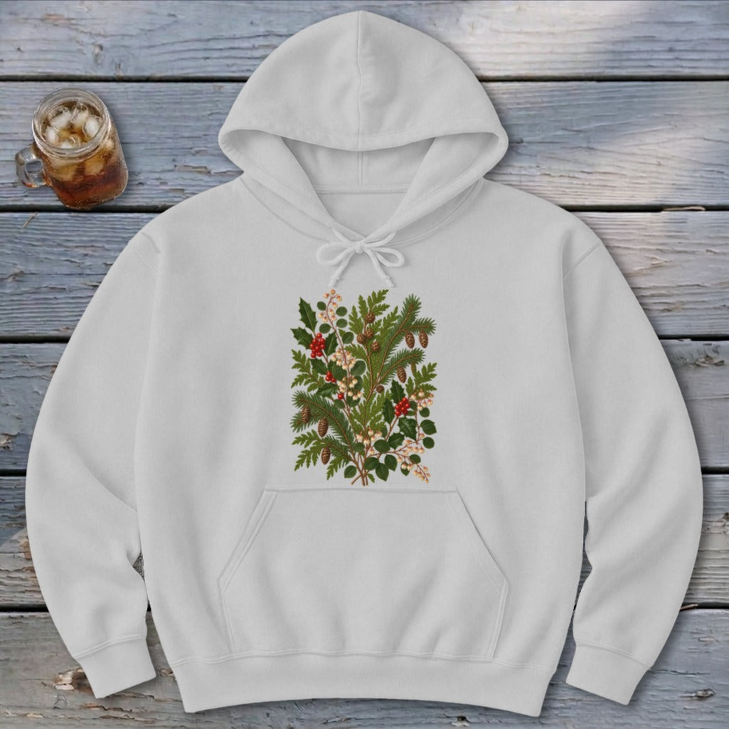 Mountain Winter Greens Hoodie