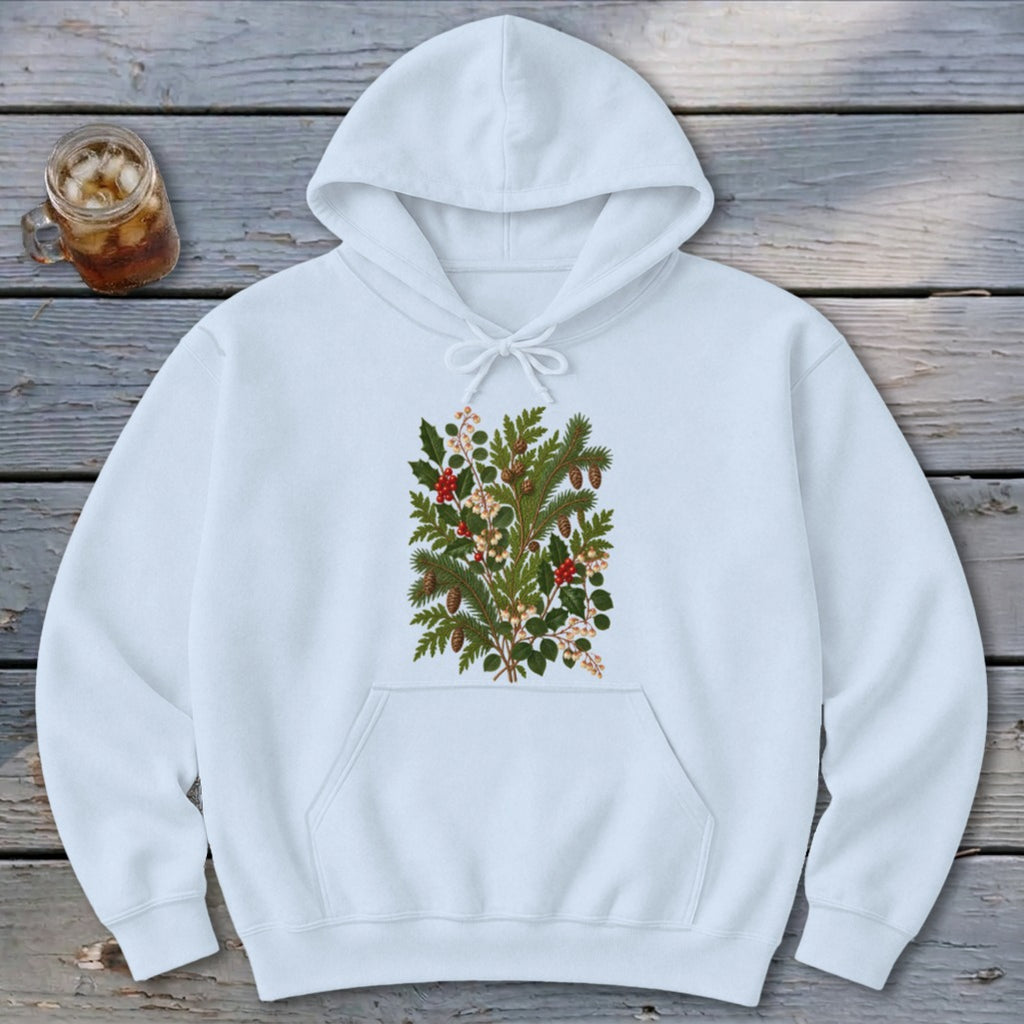 Mountain Winter Greens Hoodie