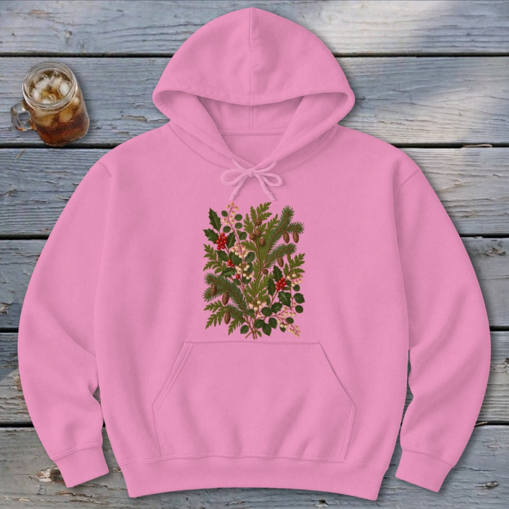 Mountain Winter Greens Hoodie
