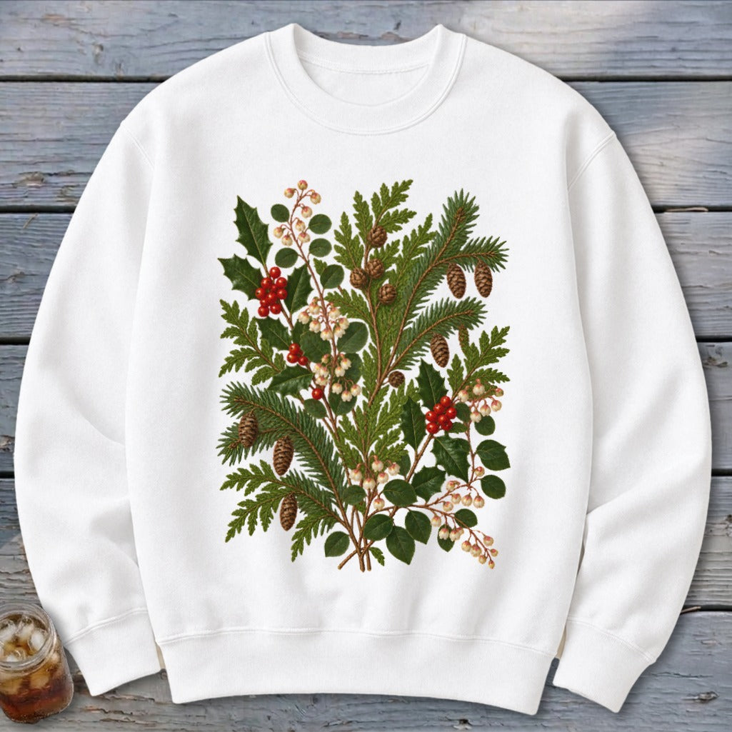 Mountain Winter Greens Sweatshirt