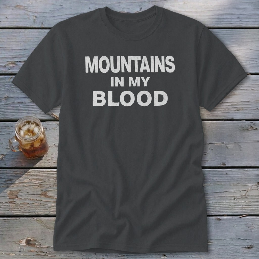 Mountains In My Blood Classic Tee
