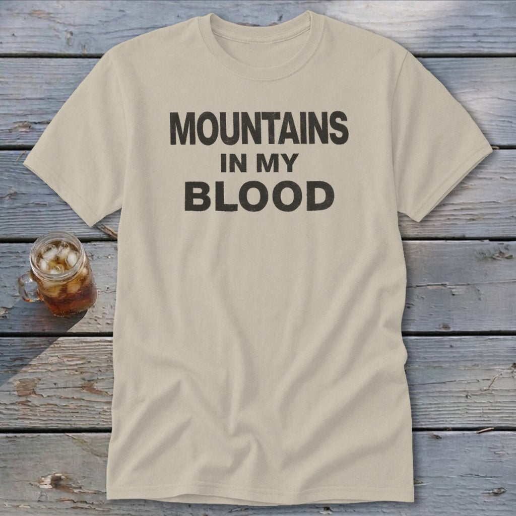 Mountains In My Blood Classic Tee