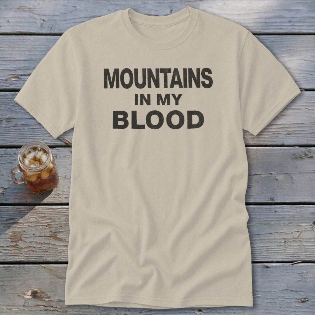 Mountains In My Blood Classic Tee