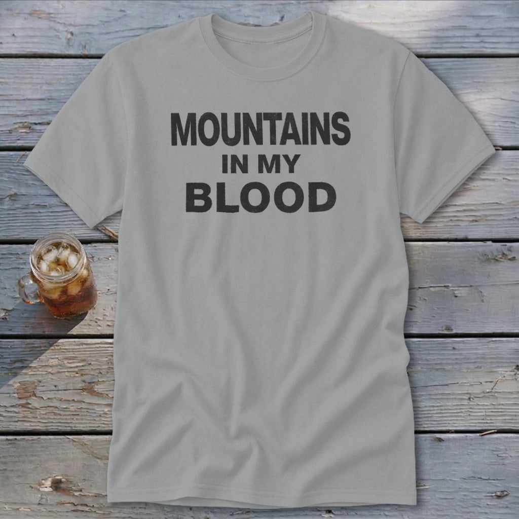 Mountains In My Blood Classic Tee