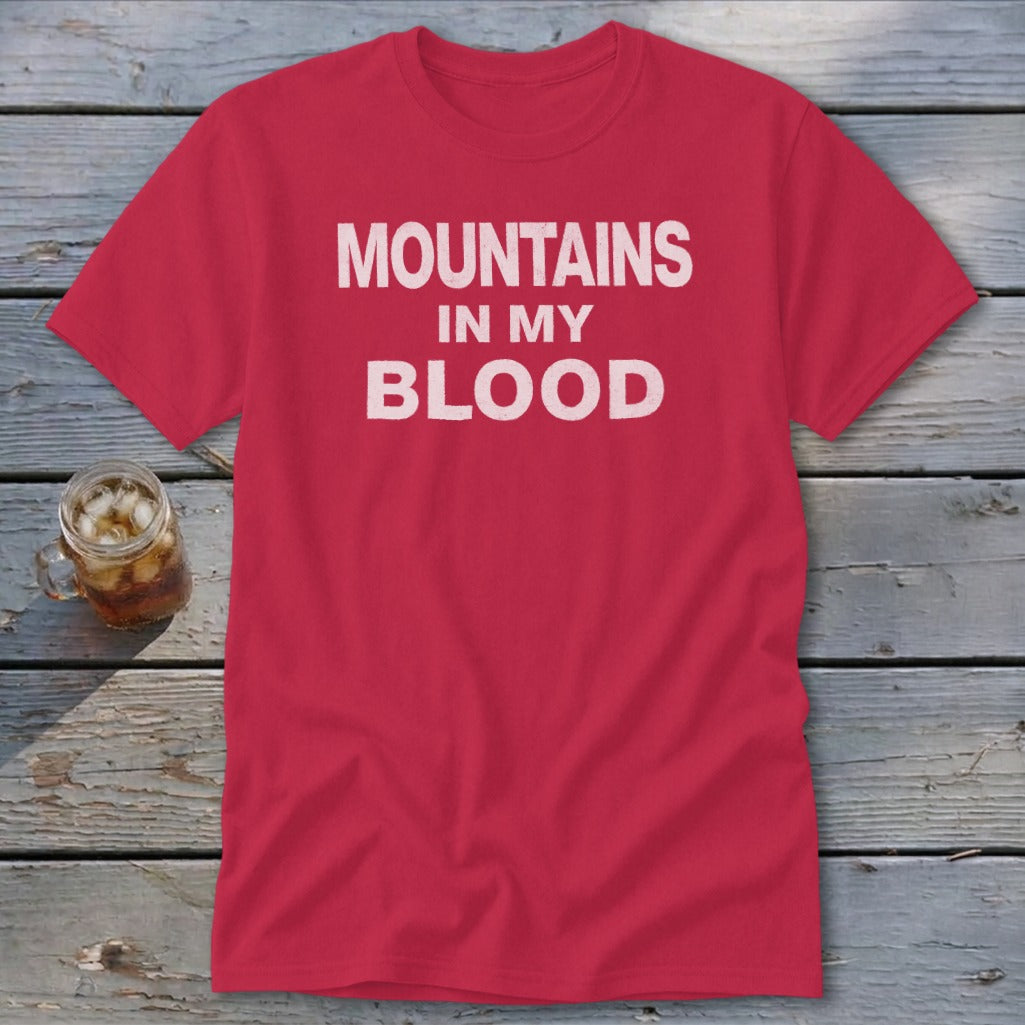 Mountains In My Blood Classic Tee