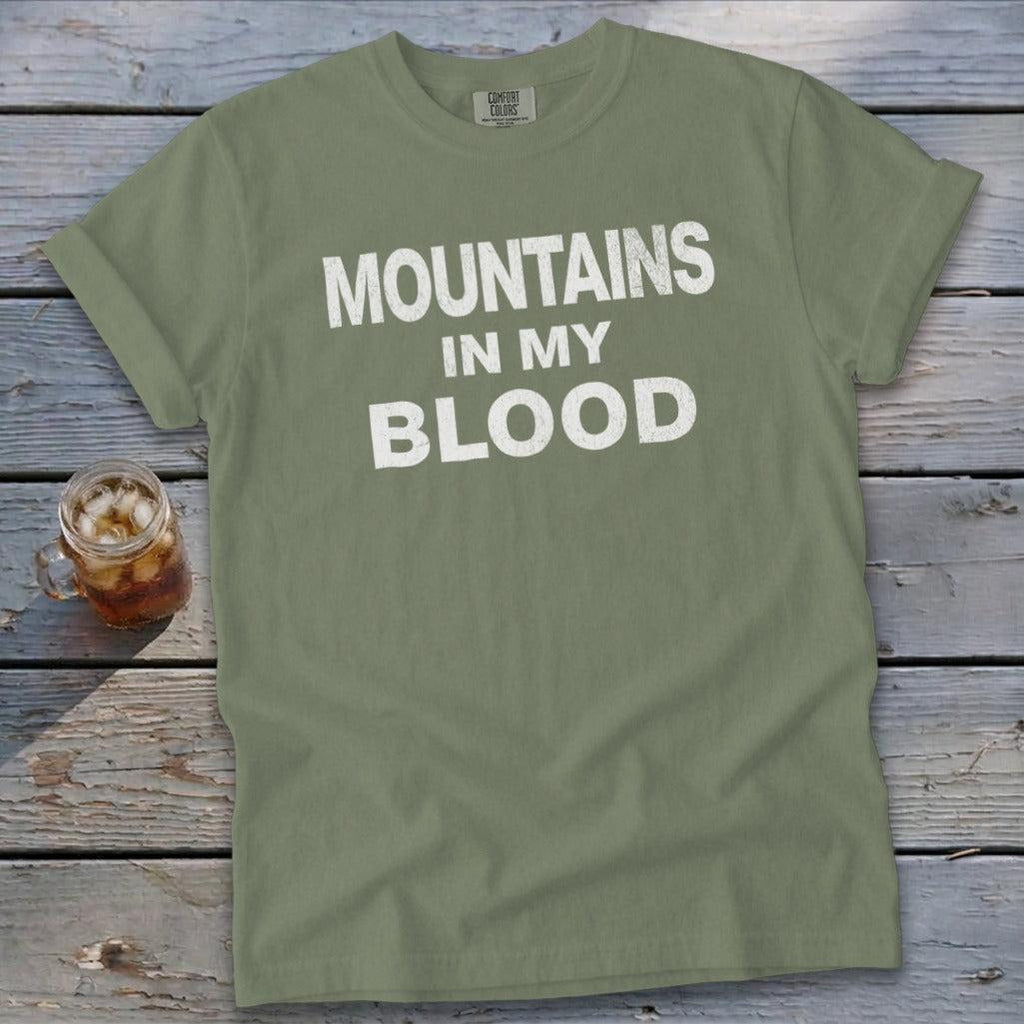 Mountains In My Blood Signature Tee