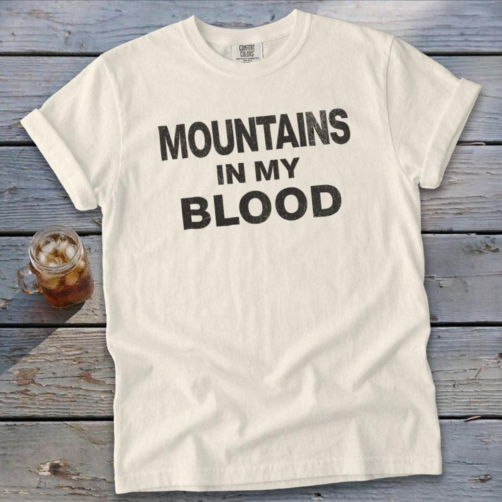 Mountains In My Blood Signature Tee