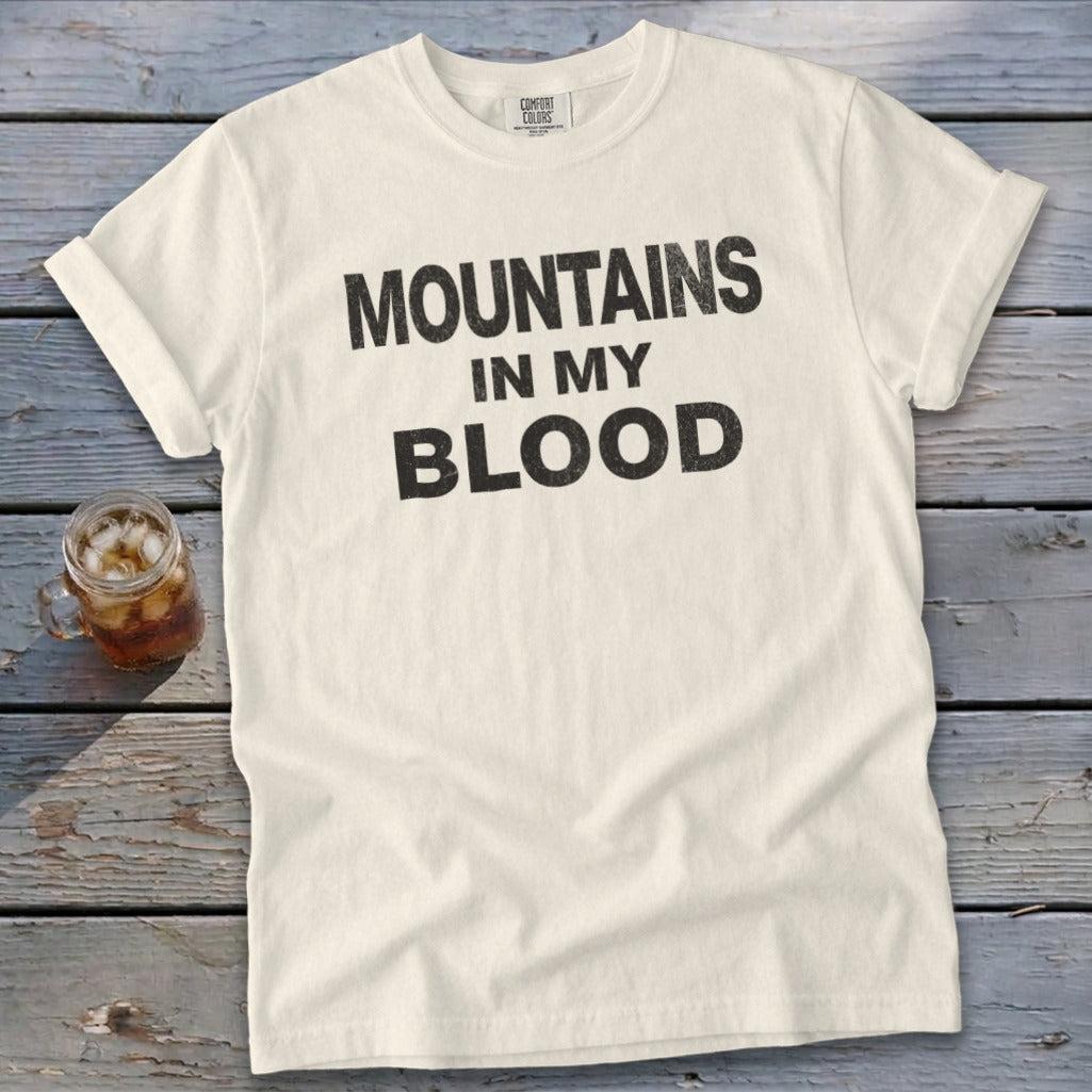 Mountains In My Blood Signature Tee