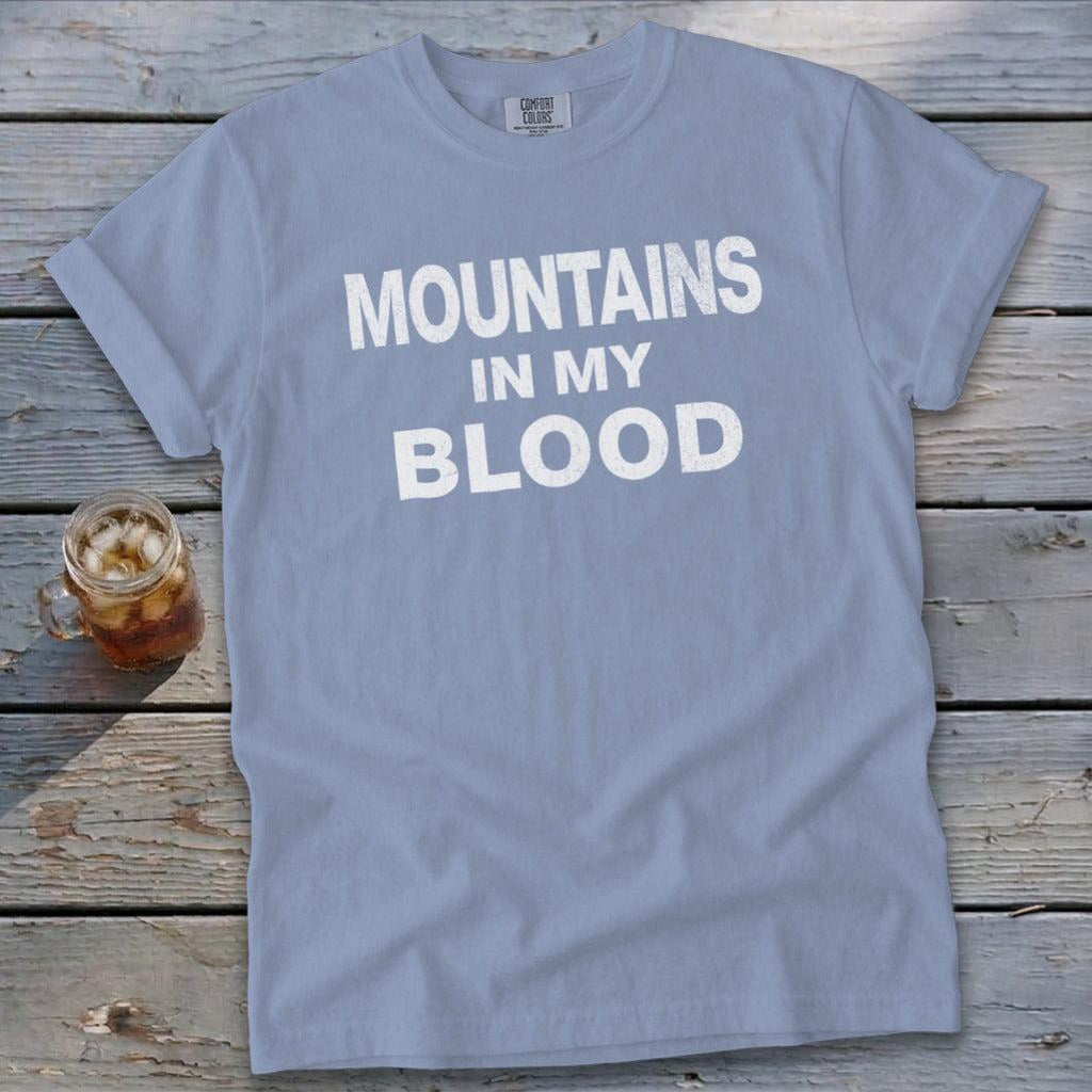 Mountains In My Blood Signature Tee