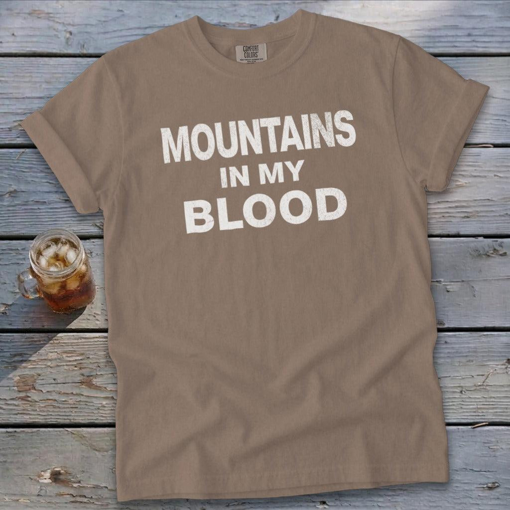 Mountains In My Blood Signature Tee