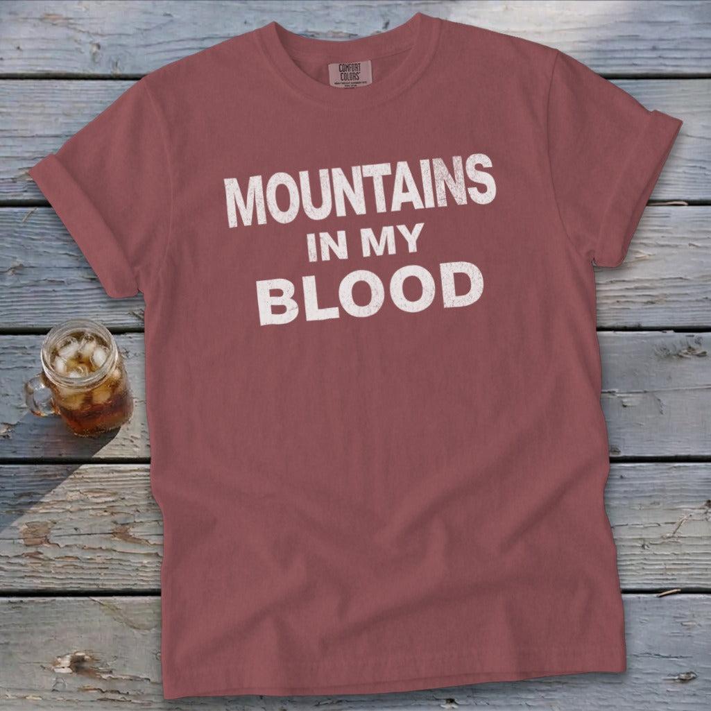 Mountains In My Blood Signature Tee
