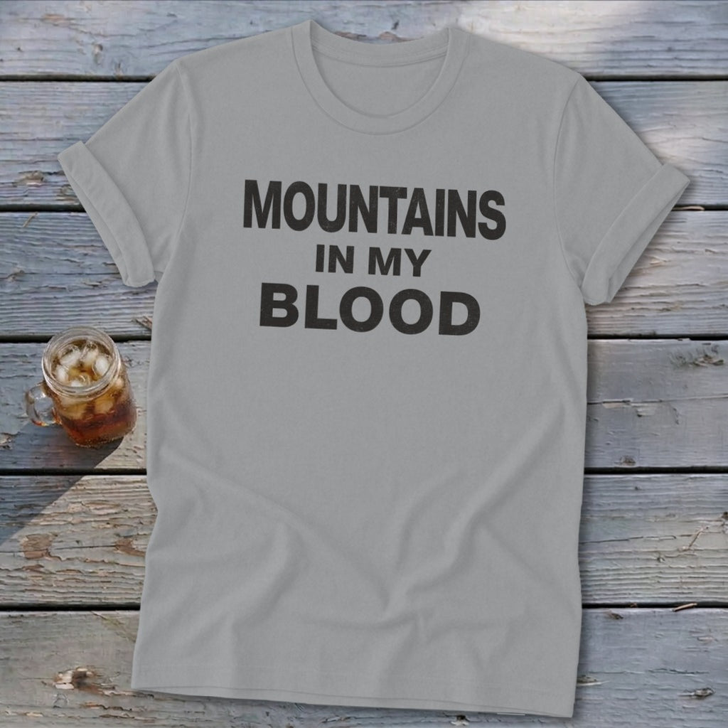 Mountains In My Blood Softstyle Tee