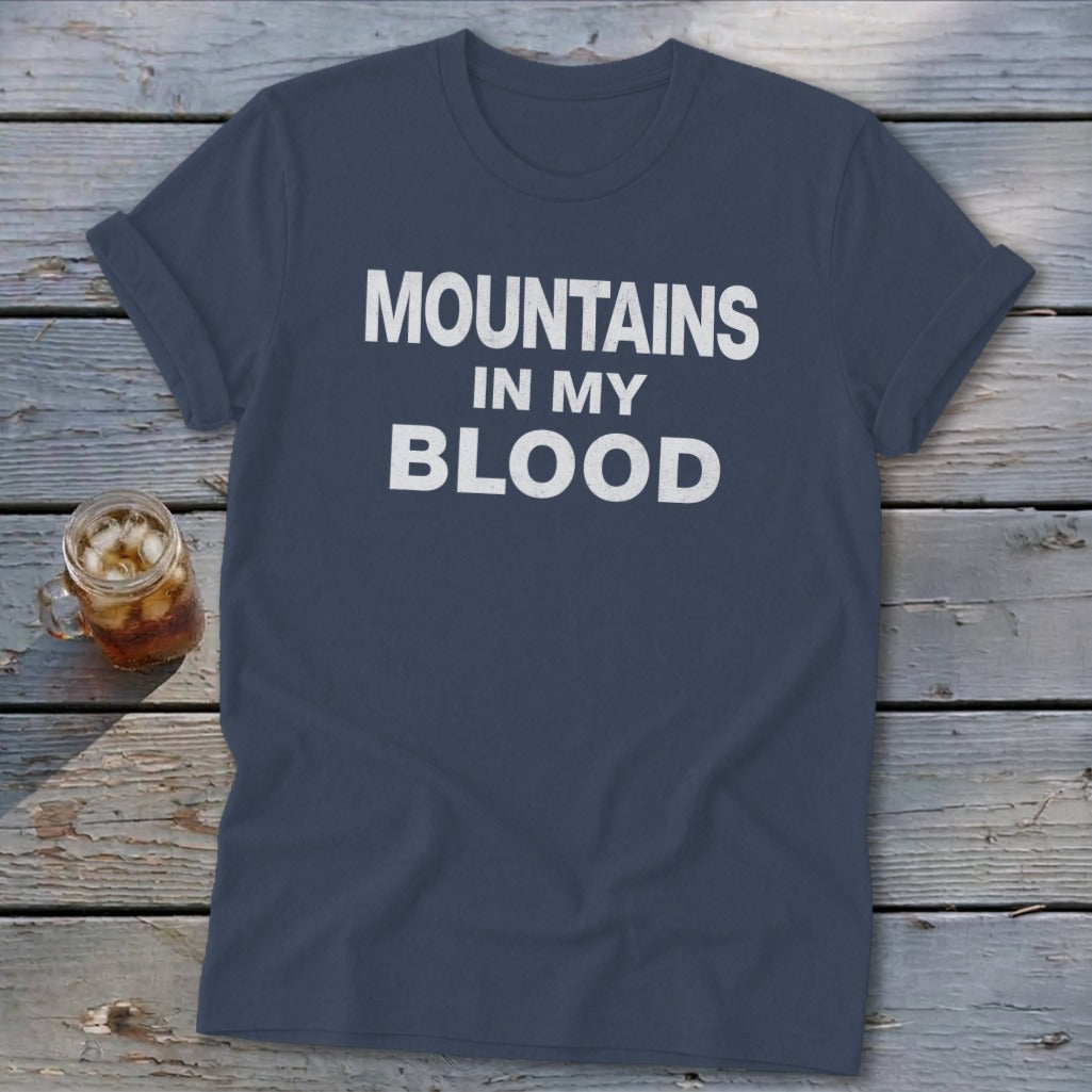 Mountains In My Blood Softstyle Tee