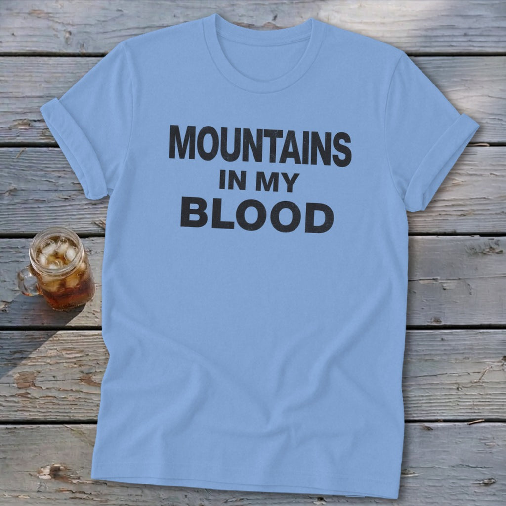 Mountains In My Blood Softstyle Tee