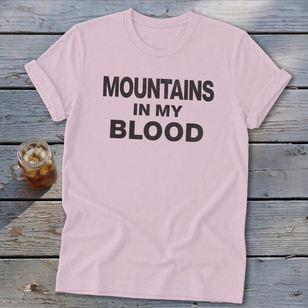 Mountains In My Blood Softstyle Tee