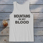 Mountains In My Blood Tank Top