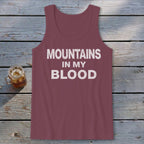 Mountains In My Blood Tank Top