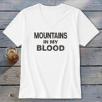 Mountains In My Blood V-neck