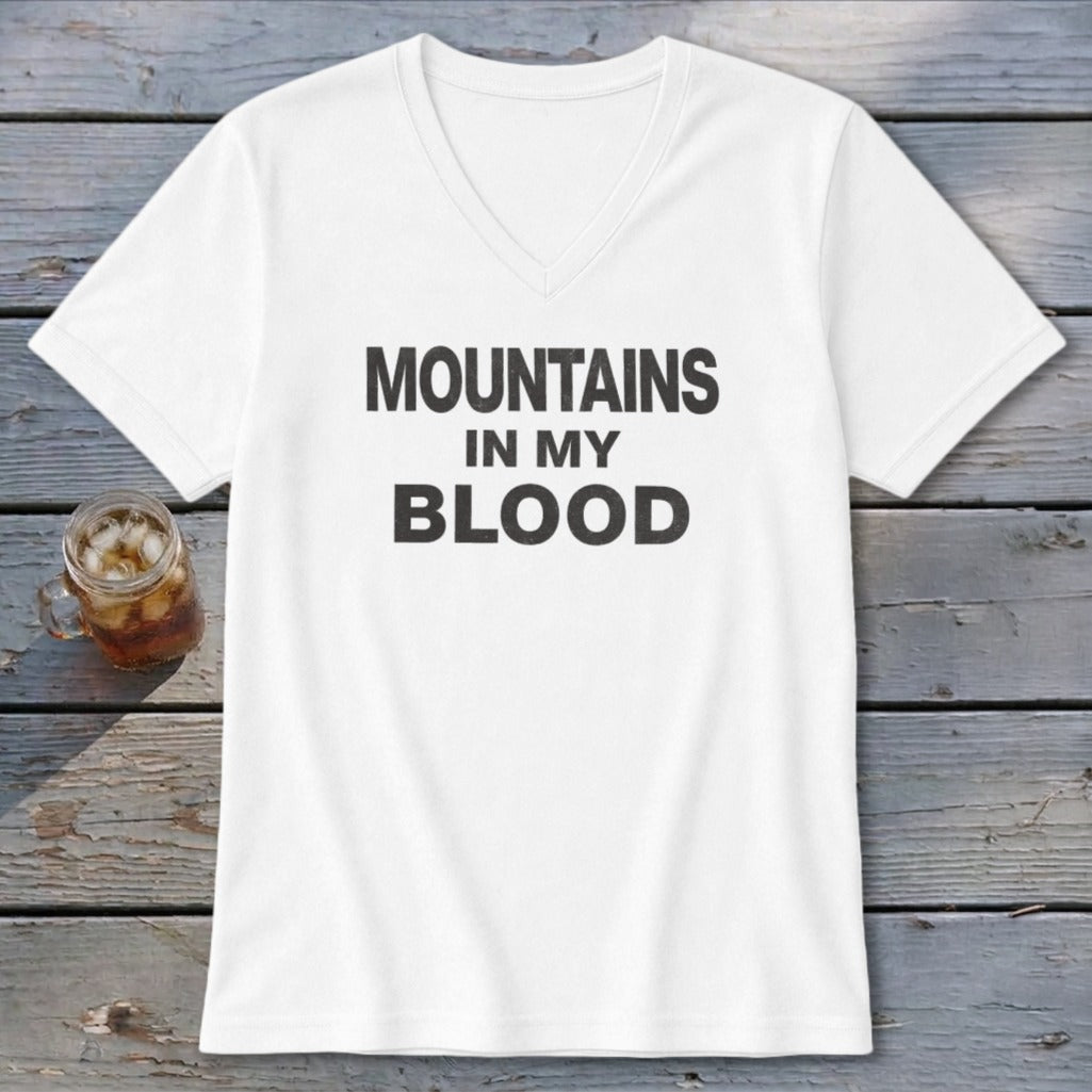 Mountains In My Blood V-neck
