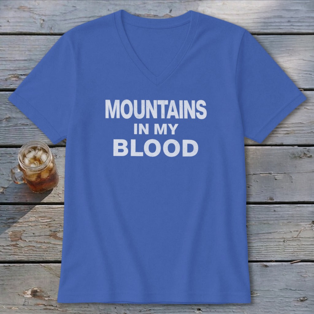 Mountains In My Blood V-neck