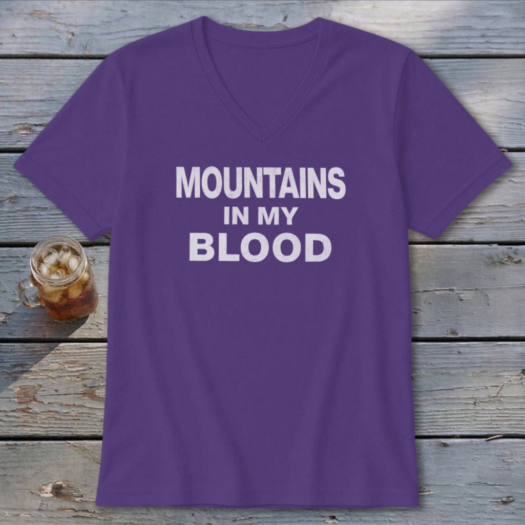 Mountains In My Blood V-neck