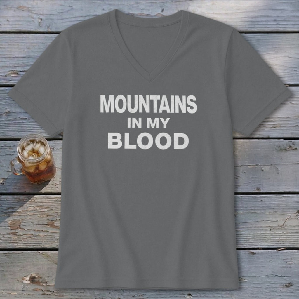 Mountains In My Blood V-neck