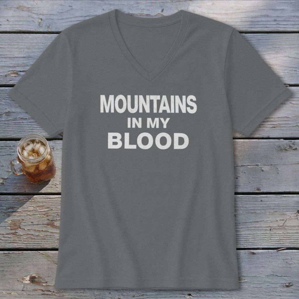 Mountains In My Blood V-neck