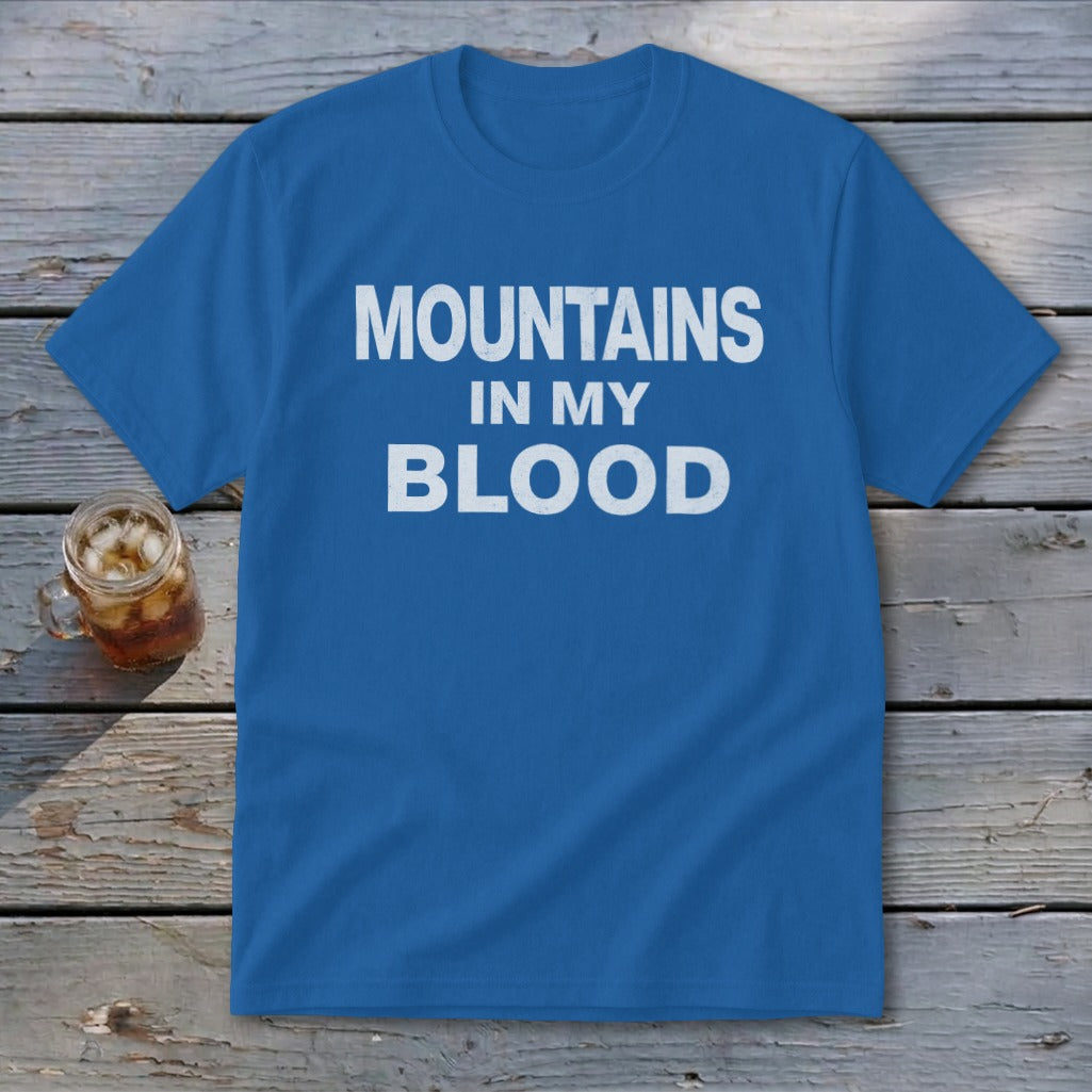 Mountains In My Blood Youth Tee